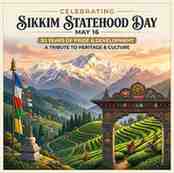 Sikkim's 51st Statehood Day — Celebrating Democratic Integration and Organic Achievements